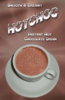 Hot choc 73mm in-cup drinks - Vending Machine In-cup Drinks Ingredients Refills