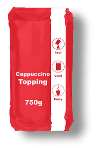 Cappuccino Topping - Vending Machine In-cup Drinks Ingredients Refills