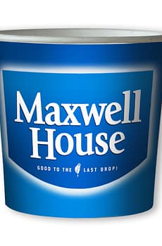 Maxwell House Coffee -76mm 7oz Paper In-cup Drinks Kenco and MaxPax Machine Refills
