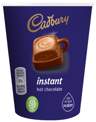 Cadburys Hot Chocolate - Takeaway In-cup Drinks Refills